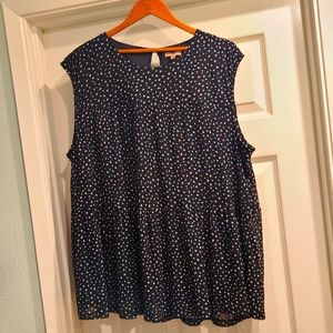 $5 sale! Juicy Couture tiered sleeveless blouse